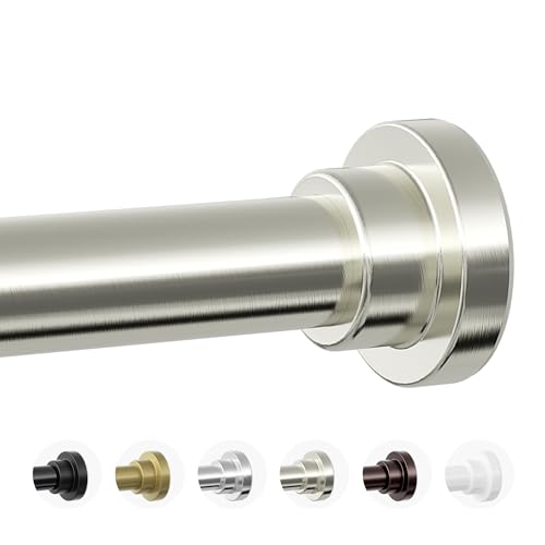 Mcrbeay Shower Curtain Rod 1"
