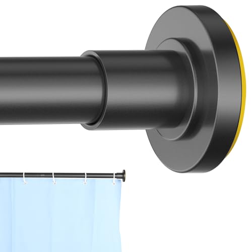 CorkLatta Black Shower Curtain Rod
