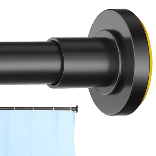 CorkLatta Black Shower Curtain Rod