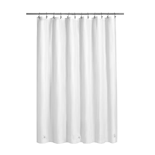 Barossa Design White Shower Curtain