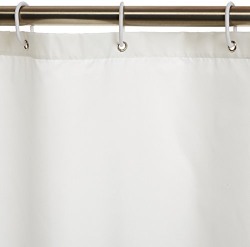 Amazon Basics Bathroom Shower Curtain view 2