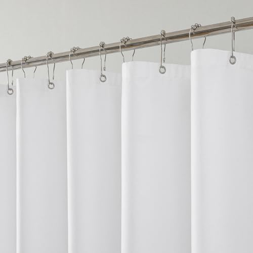 THAIGEE Water-Repellent Fabric Shower Curtain