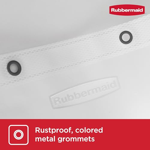 Rubbermaid Frosty Shower Curtain Liner view 4