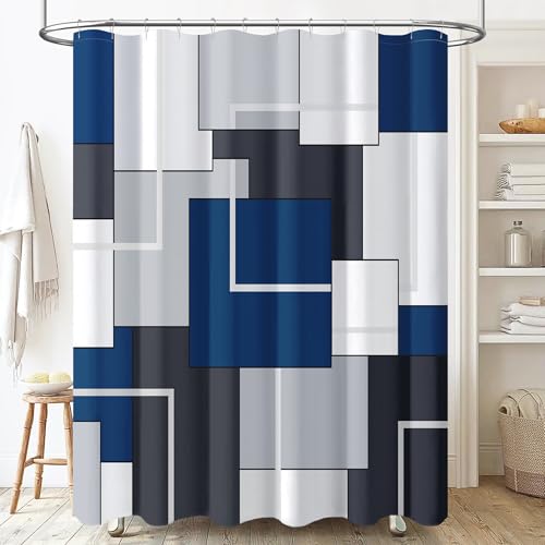 BTTN Navy Blue Fabric Shower