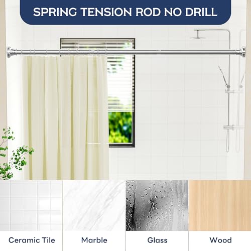 STARLATTA Shower Curtain Rod 31-80 view 4