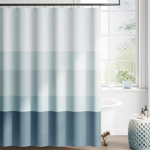 jinchan Ombre Ocean Blue Shower
