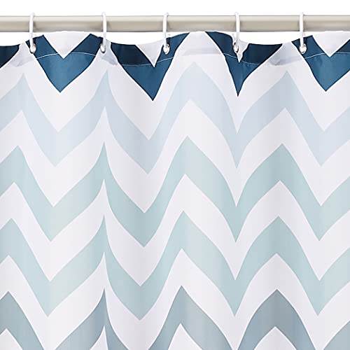 Amazon Basics Bathroom Shower Curtain view 2