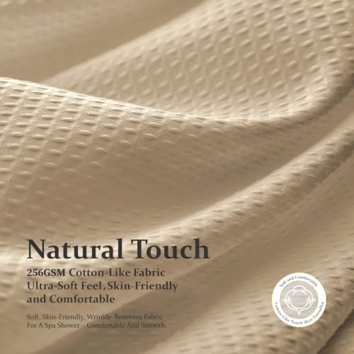 Dynamene Waffle Shower Curtain 256 view 3
