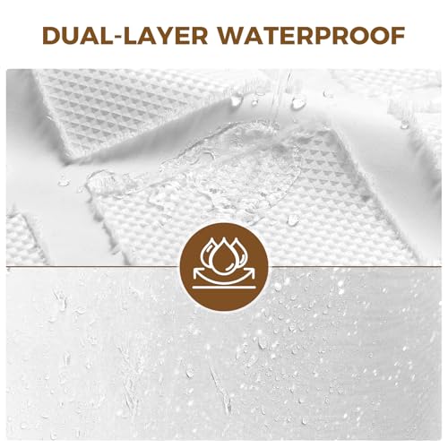 downluxe No Hook Shower Curtain view 5