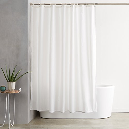 Amazon Basics Bathroom Shower Curtain