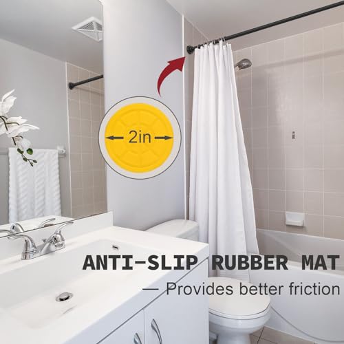 Thestoa Shower Curtain Rod Adjustable view 3
