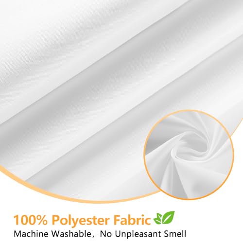 Seenus Waterproof Fabric Shower Curtain view 2