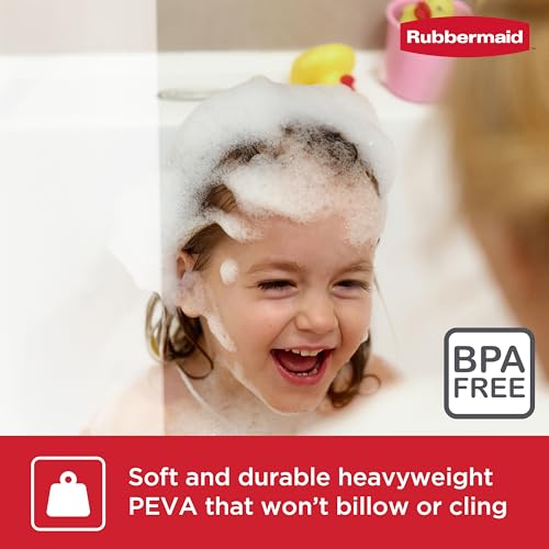 Rubbermaid Frosty Shower Curtain Liner view 2