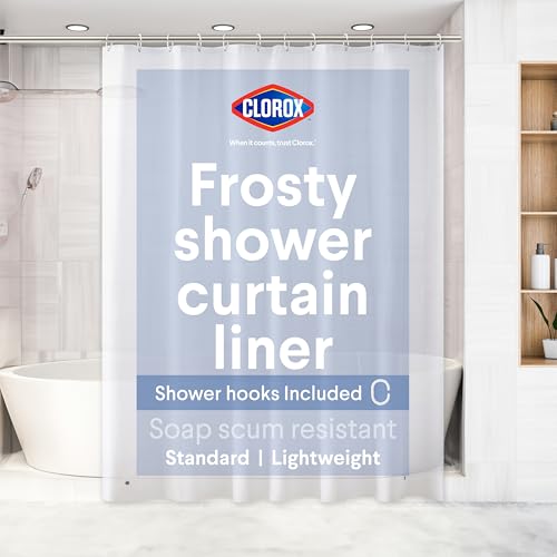 Clorox Shower Curtain Liner &
