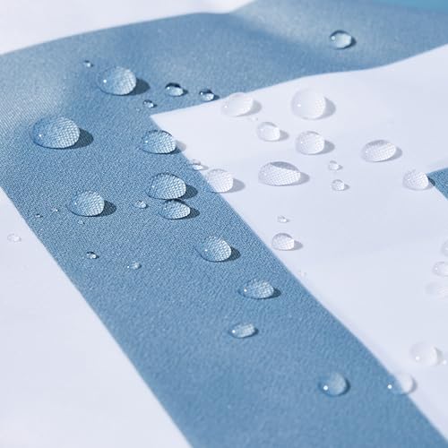 Amazon Basics Bathroom Shower Curtain view 4