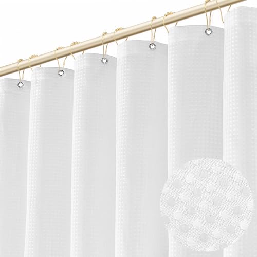 Boho Waffle curtain waterproof demonstration