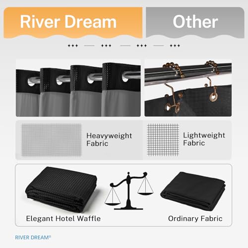 RiverDream Heavyweight Waffle No Hook view 5