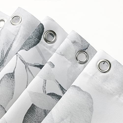 Gibelle Grey Eucalyptus Shower Curtain view 5