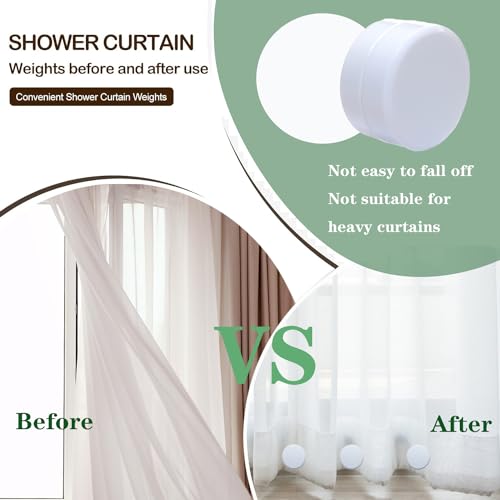 EMLTHORY 3 Sets Shower Curtain view 5