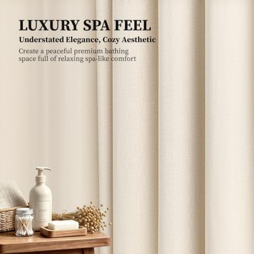 BTTN Long Linen Textured Waterproof view 4