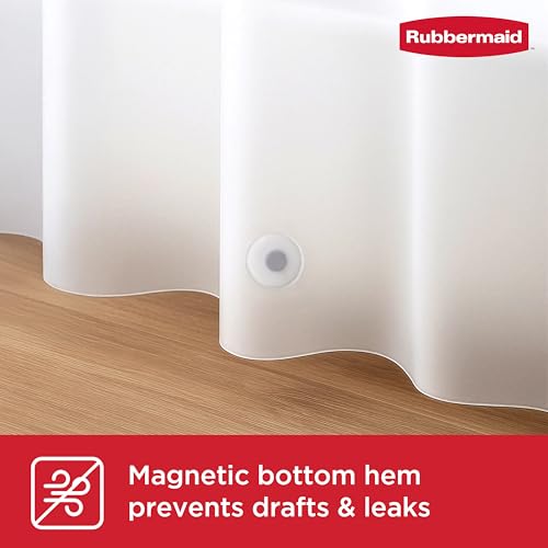 Rubbermaid Frosty Shower Curtain Liner view 5