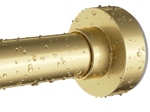Emlaoe Gold Shower Curtain Rod