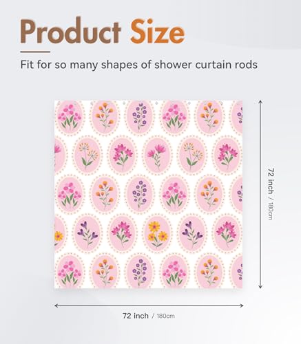 MAMUSE Shower Curtain for Bathroom view 2
