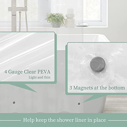 Mrs Awesome Shower Curtain Liner view 5