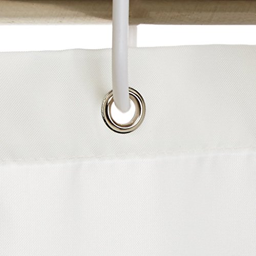 Amazon Basics Bathroom Shower Curtain view 3