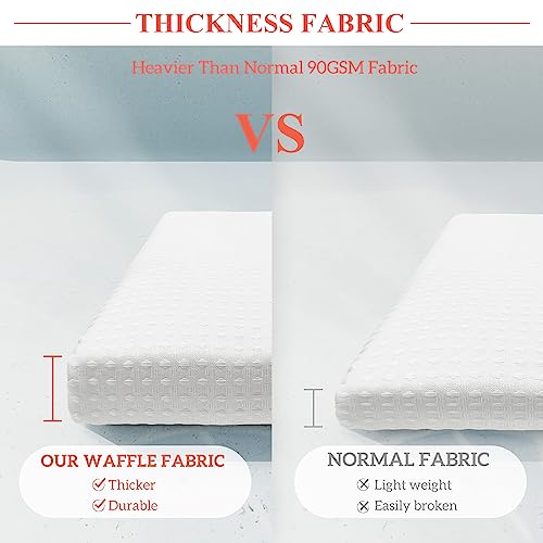 Barossa Design Waffle Weave White view 2