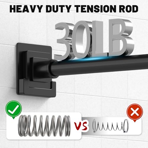 UIOSANRT Matte Black Shower Curtain view 2