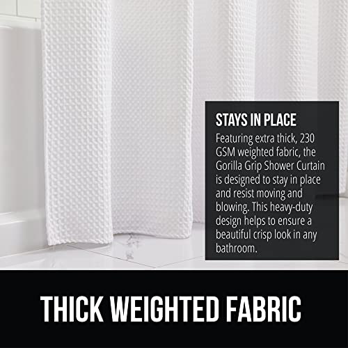 GORILLA GRIP Waffle Shower Curtain view 3