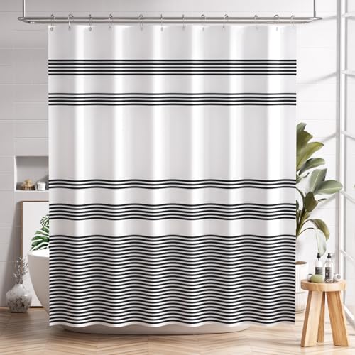 AmazerBath Shower Curtain Washable Cloth