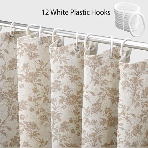 WOUVMA Extra Long Beige Floral view 3