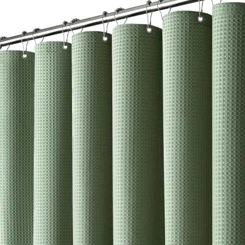 Dynamene Sage Green Shower Curtain