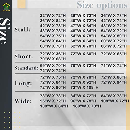 N&Y HOME Fabric Shower Curtain view 3