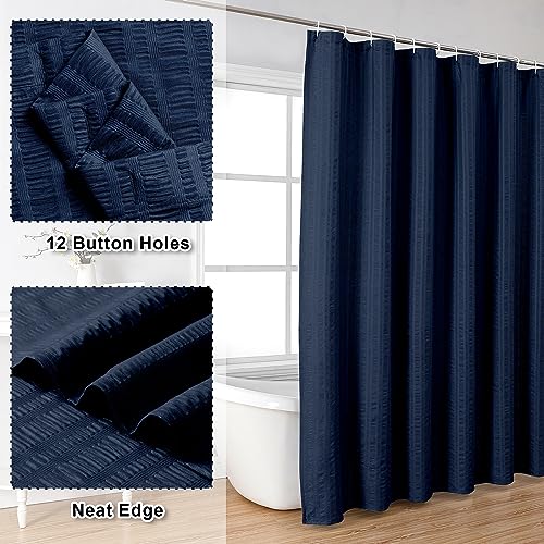 Aiyufeng Moga Navy Blue Fabric view 2