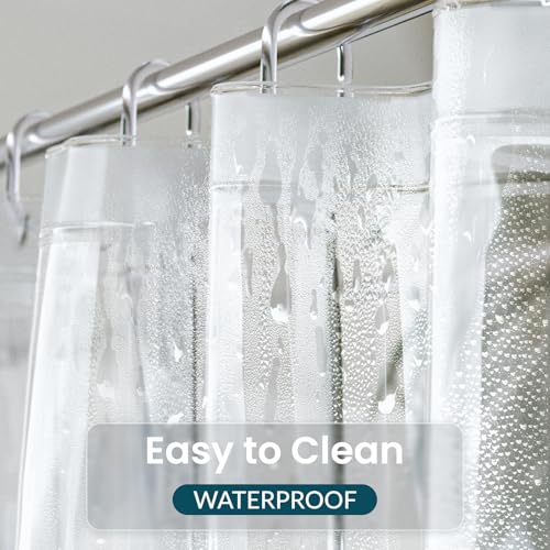 Titanker Clear Shower Curtain Liner view 5
