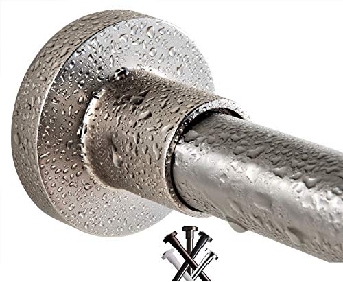BRIOFOX Tension Curtain Rod 43-73