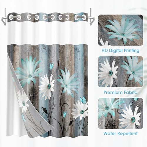 Nesphy No Hook Rustic Farmhouse view 4
