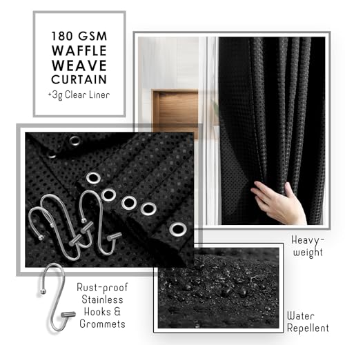 Clara Clark Black Bathroom Set view 4