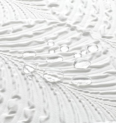 Gibelle White Shower Curtain for view 4