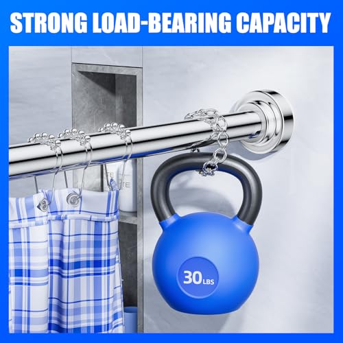 Ausemku Shower Curtain Rod Tension view 4