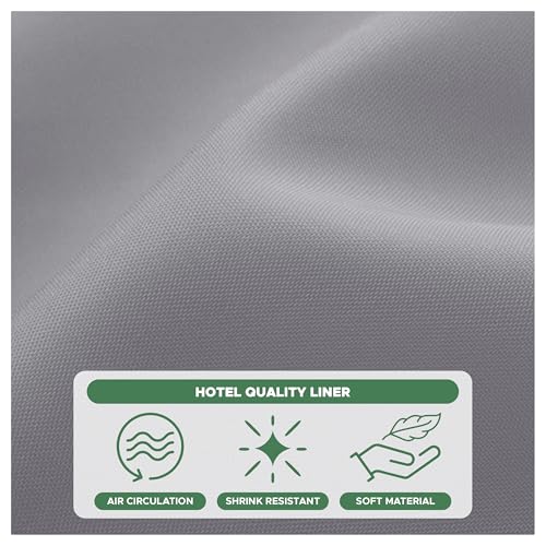 Biscaynebay Fabric Shower Curtain Short view 5