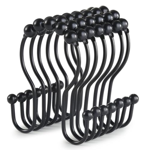 Goowin Shower Curtain Hooks 12