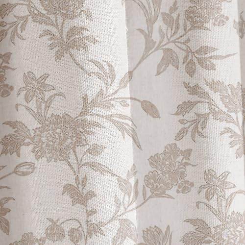 WOUVMA Extra Long Beige Floral view 2