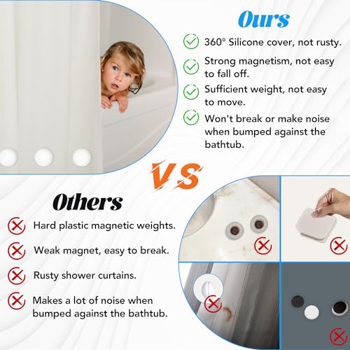 8 Pack Shower Curtain Weights view 4