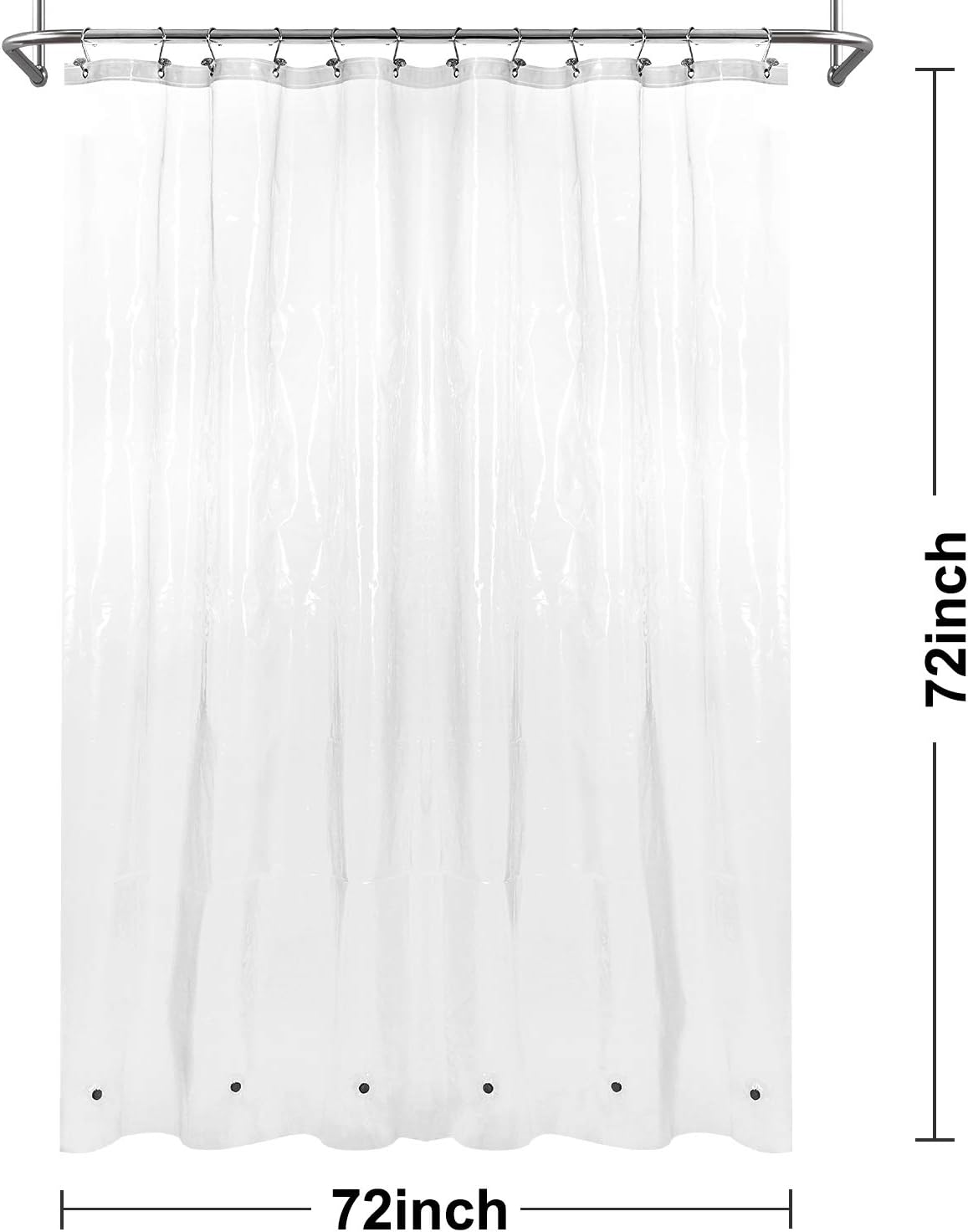 Barossa Design PEVA Shower Liner - view 3