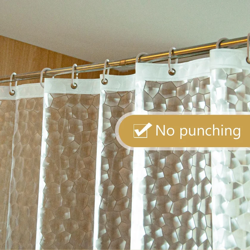 NTBAY EVA Shower Curtain - view 4