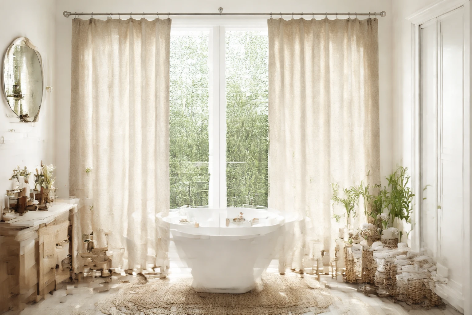 Best linen shower curtains 2026